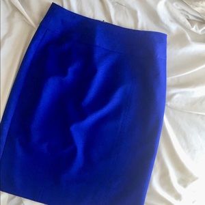 Royal Blue pencil skirt